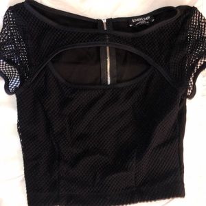Bebe crop top